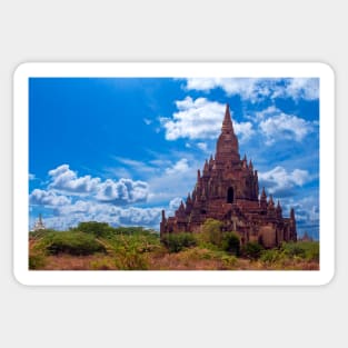 Bagan Pagoda2, Burma Sticker